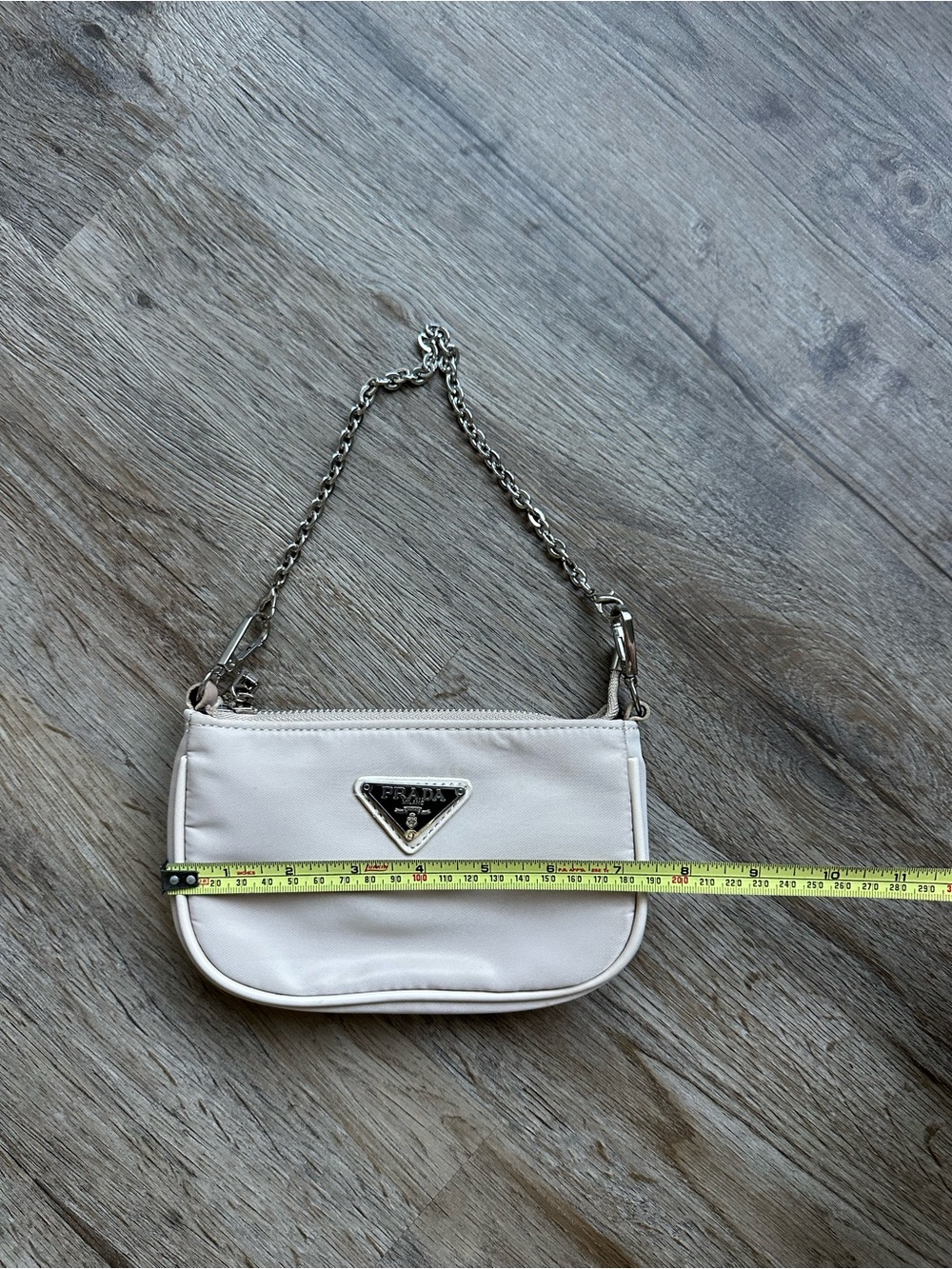 Prada Cream Mini Shoulder Bag - Picture 2 of 7